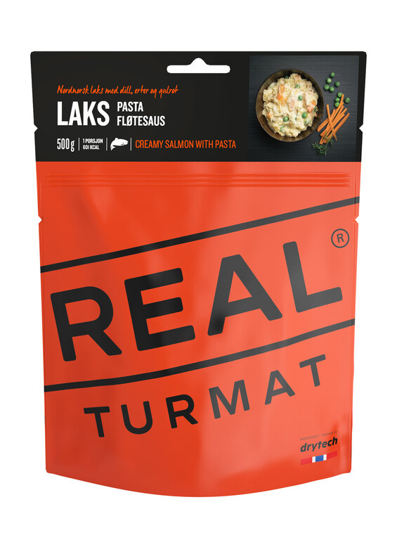 Dehidratált étel Krémes lazacos tészta Real Turmat®
