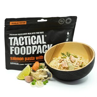Dehidratált étel Lazacos és fehérboros tészta Tactical Foodpack®