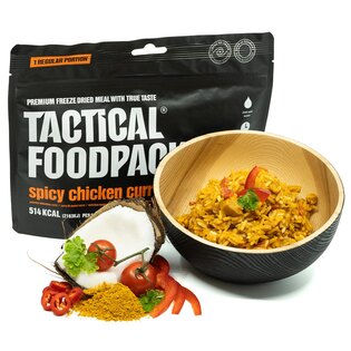 Dehidratált étel Pikáns csirkecurry Tactical Foodpack®