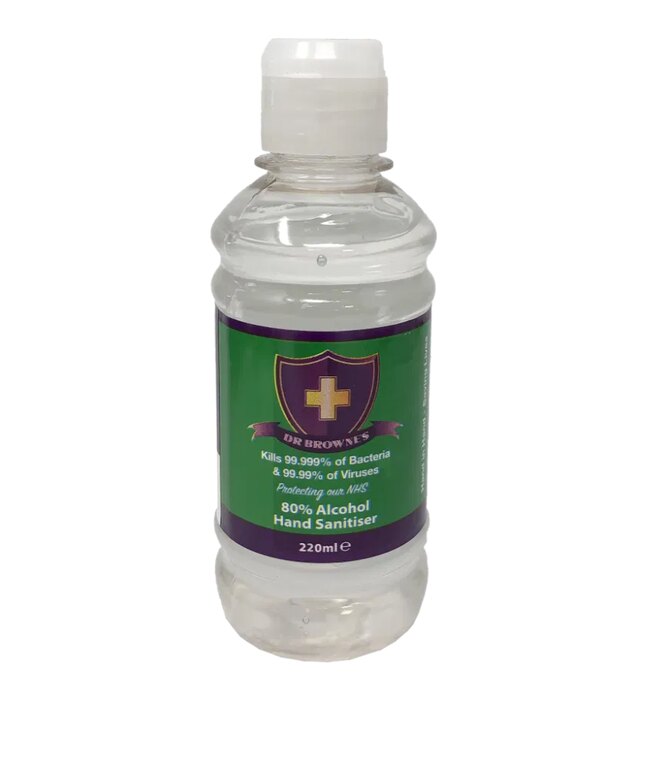 Dr Browns BCB® antibakteriális kézfertőtlenítő gél 250 ml