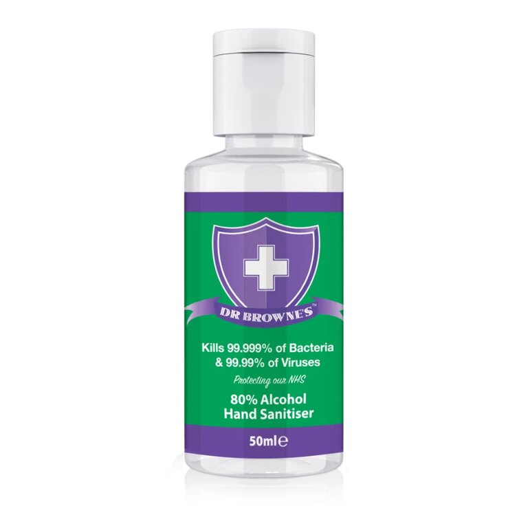 Dr Browns BCB® antibakteriális kézfertőtlenítő gél 50 ml