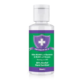 Dr Browns BCB® antibakteriális kézfertőtlenítő gél 50 ml