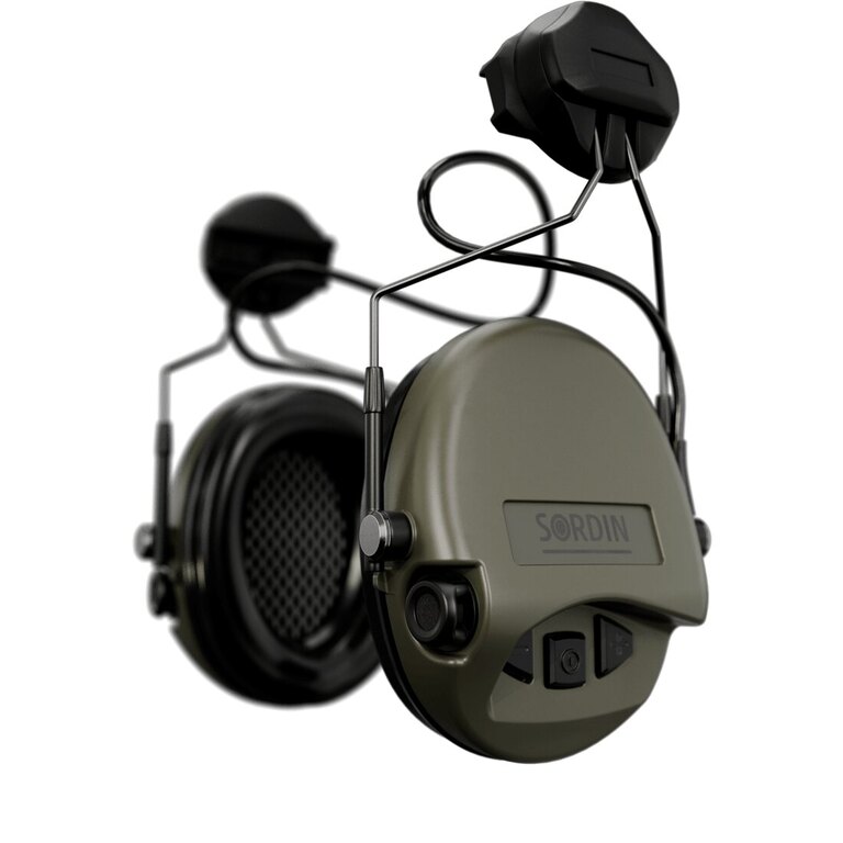 Elektronikus füldugók Supreme Mil-Spec AUX Sordin®, ARC Rail Helmet