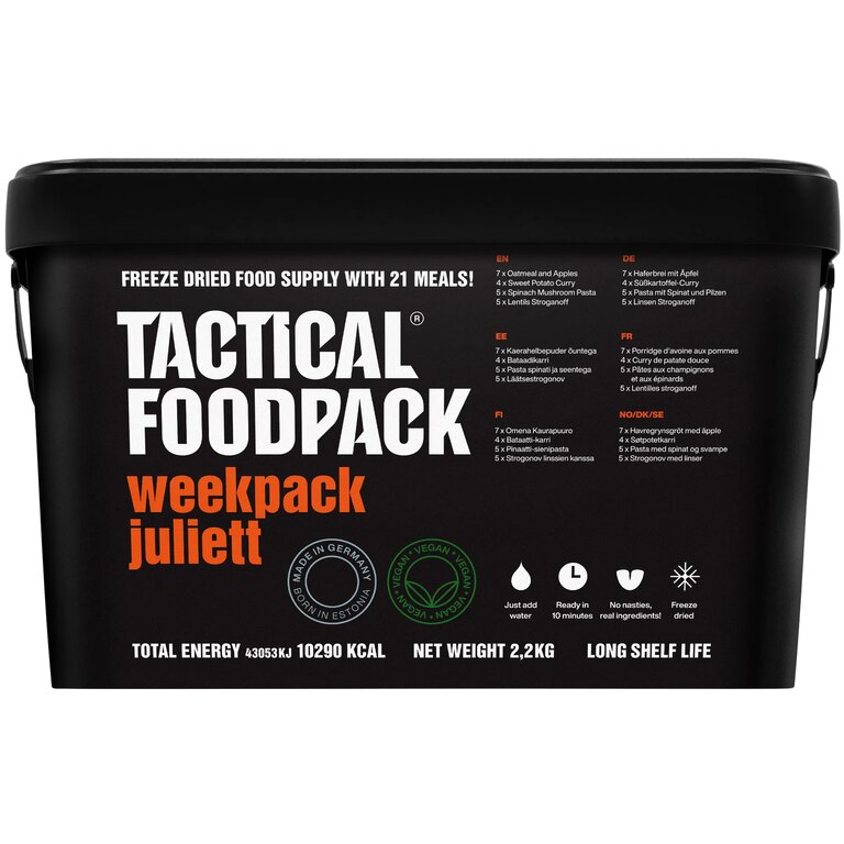 Élelmiszer sürgősségi csomag Weekpack Juliett Tactical Foodpack®