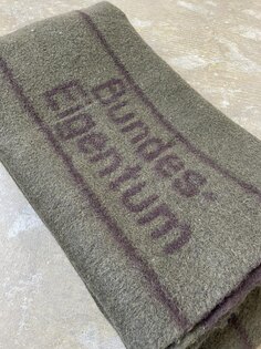 Eredeti Bundeswehr takaró, új