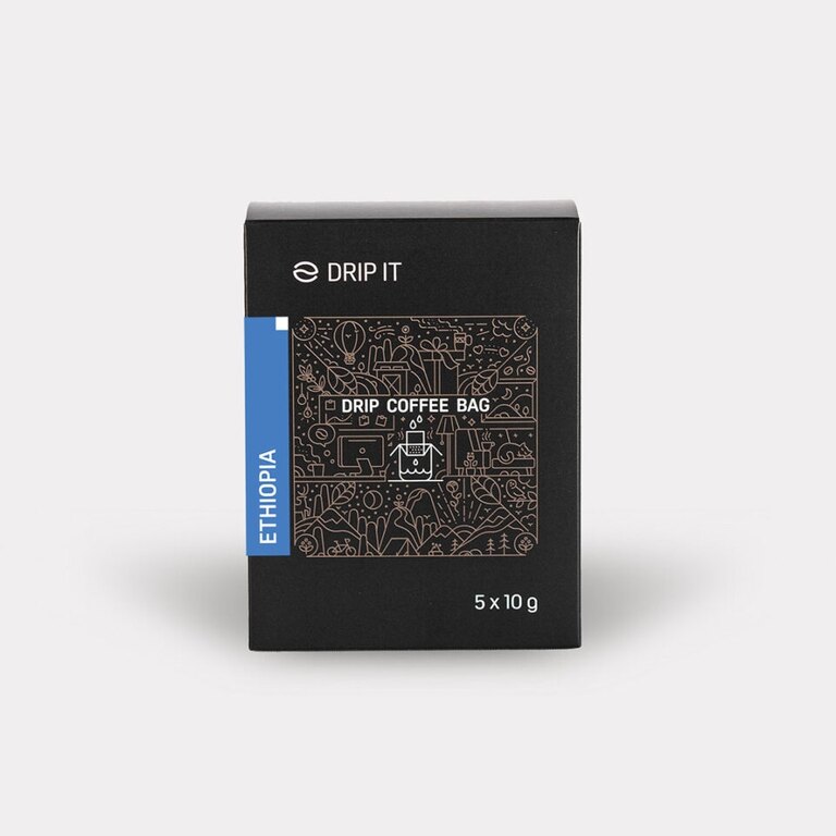 Ethiopia Sidamo Drip it® filterkávé, 5 db