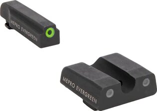 Evergreen™ Meprolight® irányzék Glockhoz / sárga első irányzék, zöld hátsó irányzék