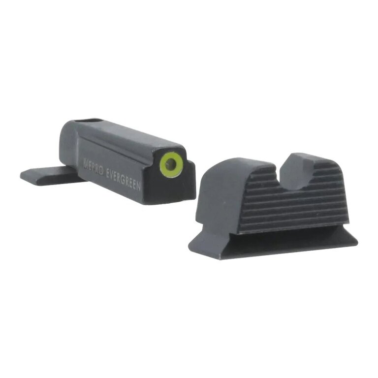 Evergreen™ Meprolight® irányzék / sárga első készlet, tiszta hátsó készlet