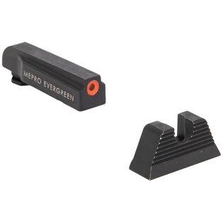 Evergreen™ Meprolight® irányzékok Glockhoz / narancssárga célzópont, tiszta irányzék