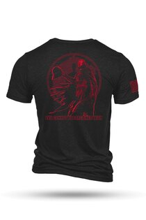 Evil Cannot Be Bargained With Nine Line® póló
