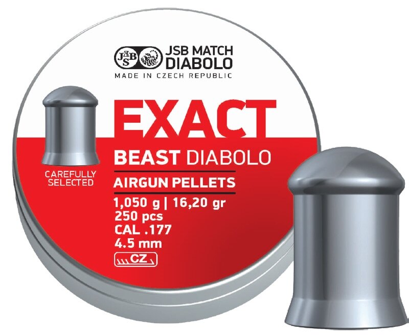 Exact Beast 4.52 mm JSB® / 250 db légpuskalövedék