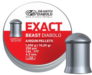 Exact Beast 4.52 mm JSB® / 250 db légpuskalövedék