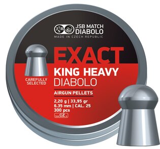 Exact King Heavy 6,35 mm JSB® / 150 db