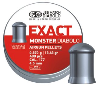 Exact Monster 4.52 mm JSB® / 400 db légpuskalövedékek