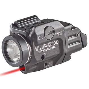 Fegyverlámpa LED TLR-8X / piros lézer Streamlight®