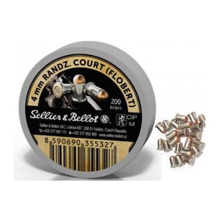 Flobert-lövedékek Sellier & Bellot® / 4 mm ME Flobert / 0,5 g - 7,7 grs / 200 db