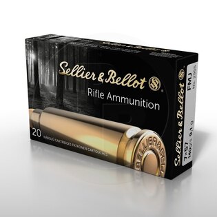 FMJ Sellier & Bellot® lőszerek / 7x57 / 9,1 g - 140 grs / 20 db