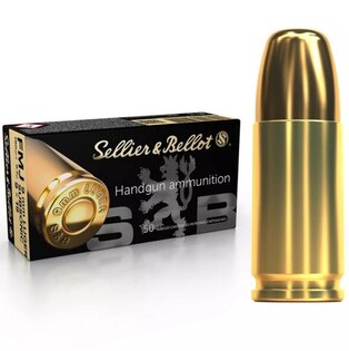 FMJ Sellier & Bellot® lőszerek / 9×19 mm Subsonic / 9,7 g - 150 gr / 50 db