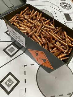 FMJ töltények GetLoad® / 7,62 x 39, 900 db + Box Ammo NATO