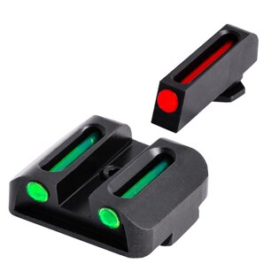 FO / Fiber-Optic Truglo® irányzék Glock® 9 mm-re