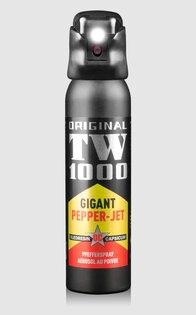 Gigant Pepper védőspray világítással - Jet TW1000® / 150 ml