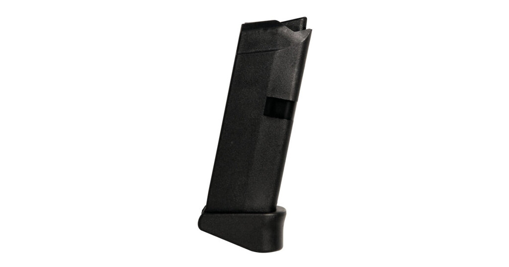 Glock® 42 pisztolyhoz való +0 talplemezes tár, 6 lövetű, 9 mm-es kaliber