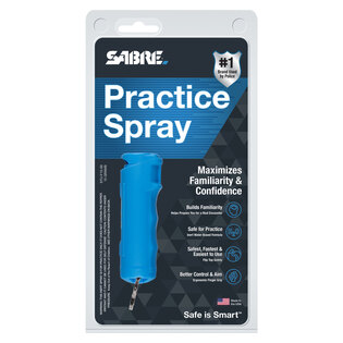 Gyakorló védekező spray Practice FlipTop Sabre Red®