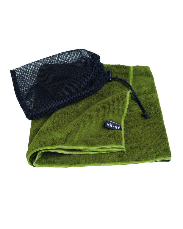 Gyorsan száradó törölköző MICROFIBRE Mil-Tec® - olíva