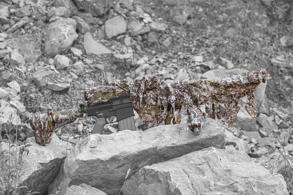 Háromrészes álcafedő Rifle Camo Ghosthood® IRR