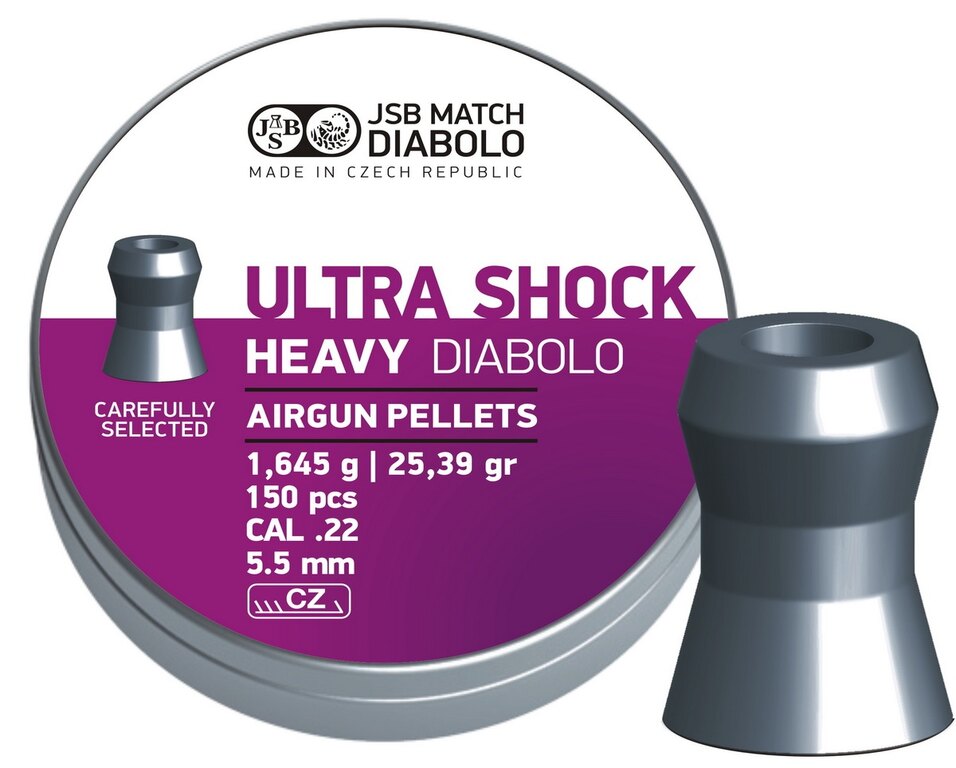 Heavy Ultra Shock lövedék 5,5 mm JSB® / 150 db