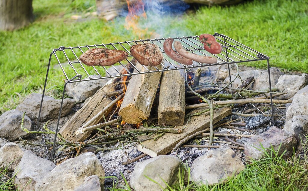 Hordozható összecsukható grill BasicNature® XL