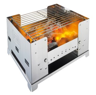 Hordozható összecsukható grill ESBIT® BBQ300S faszénhez