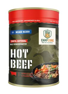 Hot Beef CampCore® konzerv / önmelegítő