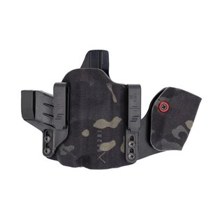 Incog X® RDS IWB rejtett hordtáska + Safariland® tártok / Glock 17/19 / Lámpa / Kollimátor
