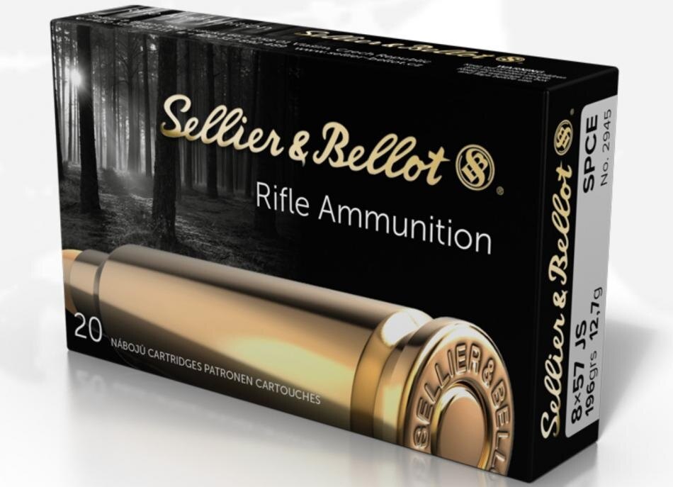 JS SPCE Sellier & Bellot® lőszer / 8x57 / 12,7 g - 196 grs / 20 db