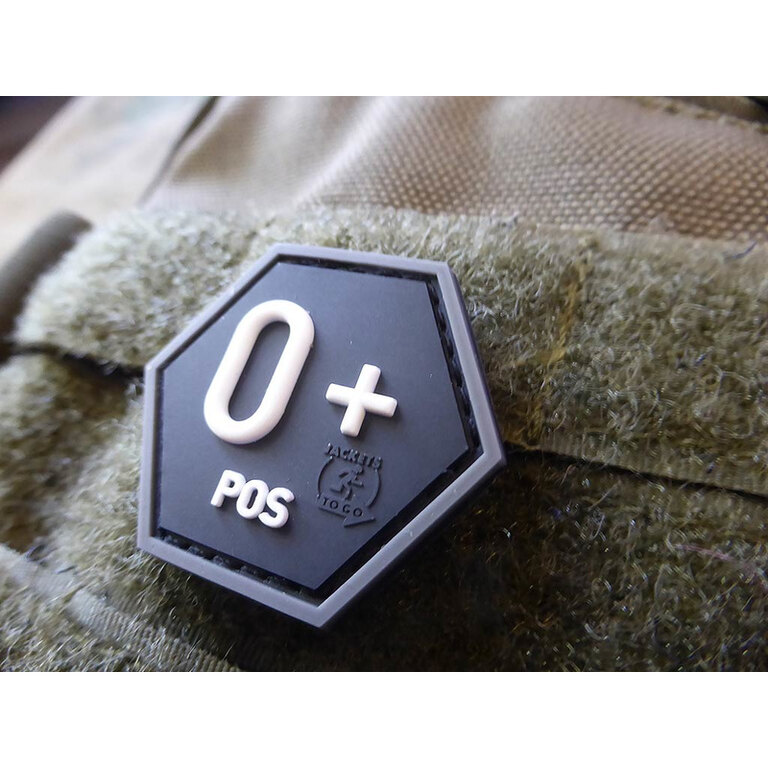 JTG® vércsoport 0 pozitív / hatszög