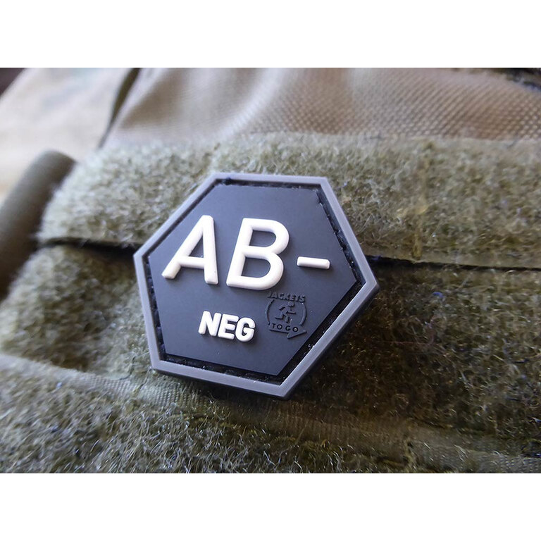 JTG® vércsoport AB negatív / hexagon