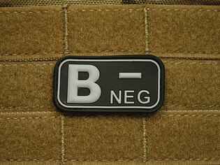 JTG® vércsoport B negatív