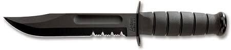 KA-BAR® rögzített pengéjű kés kombinált éllel