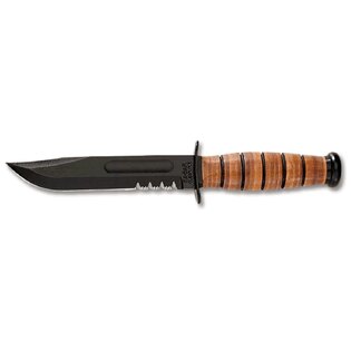 KA-BAR® The Legend fixpengés kés kombinált éllel