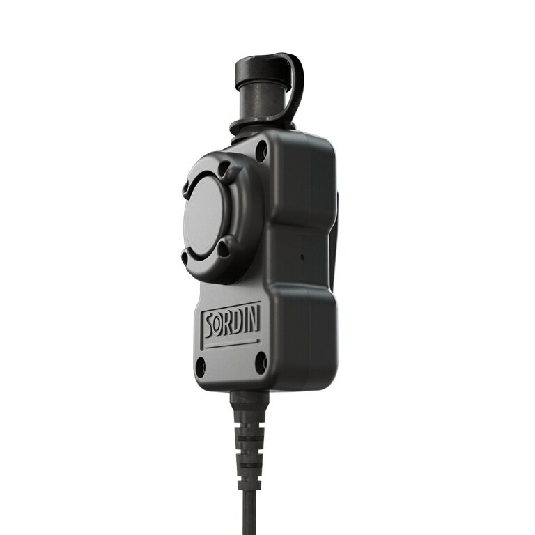 Kapcsolódási adapter rádióhoz push-to-talk (PTT) Single Sordin®