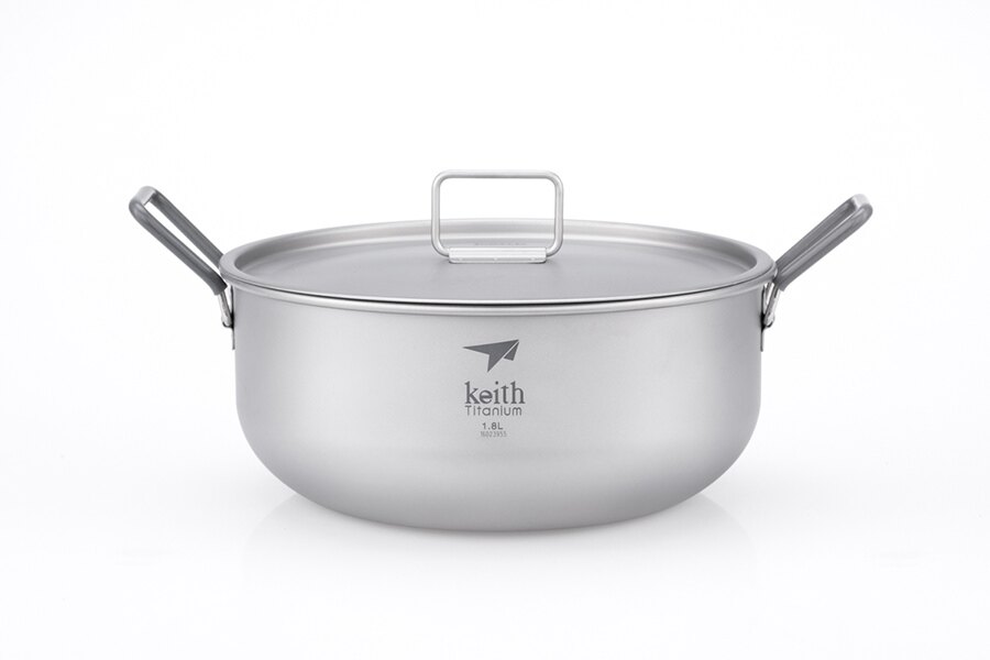 Keith® 1,8 l-es titán edény
