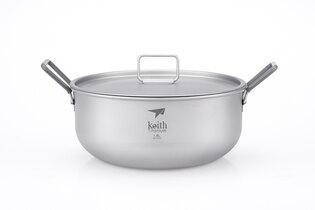 Keith® 1,8 l-es titán edény