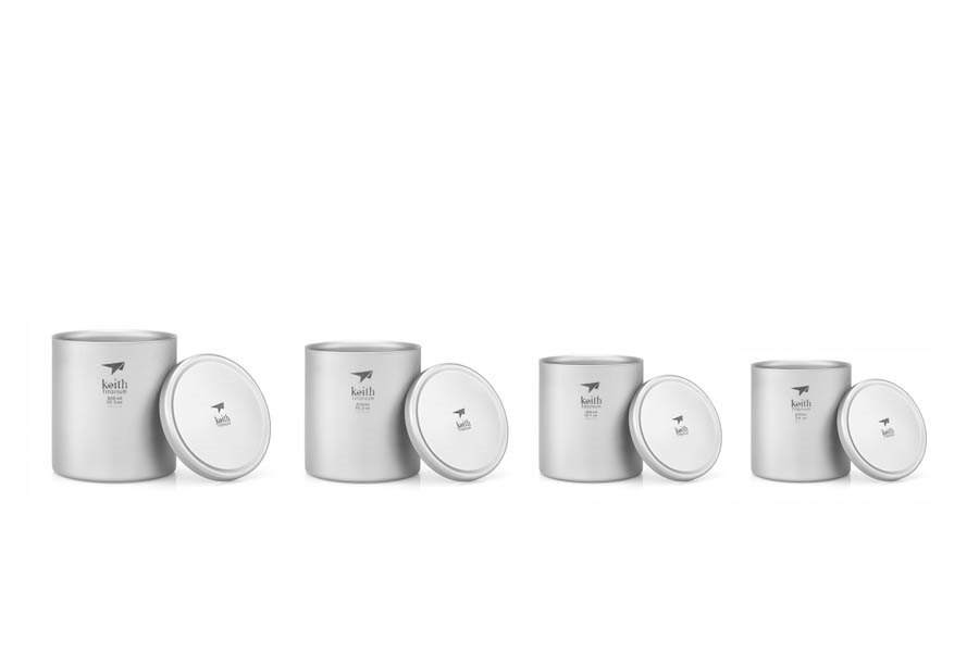 Keith® titán termosz pohár készlet fedéllel