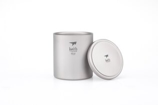 Keith® titán termoszbögre tetővel, 300 ml