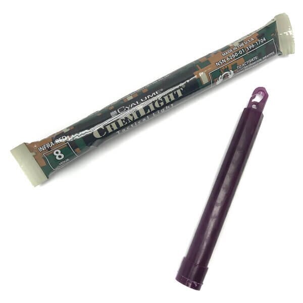 Kémiai fény ChemLight Cyalume®, 8 óra