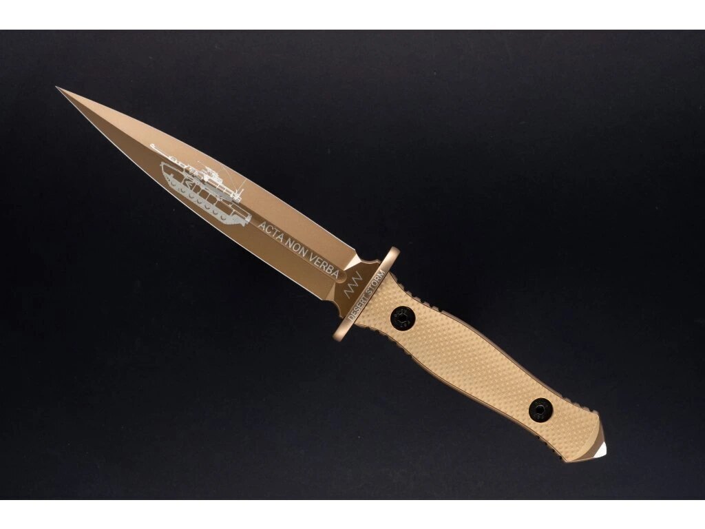 Kés fix pengével M500 Kamba Desert Storm ANV®