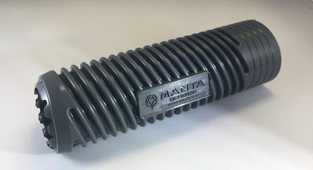 Krytka na tlumič V2 Borítás 7.0"x1.5" Manta Defense® / kaliber .223, .300, .308, 5.56, 7.62
