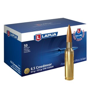 Lapua® OTM Scenar lőszerek / 6.5 Creedmoor / 123 grs / 50 db