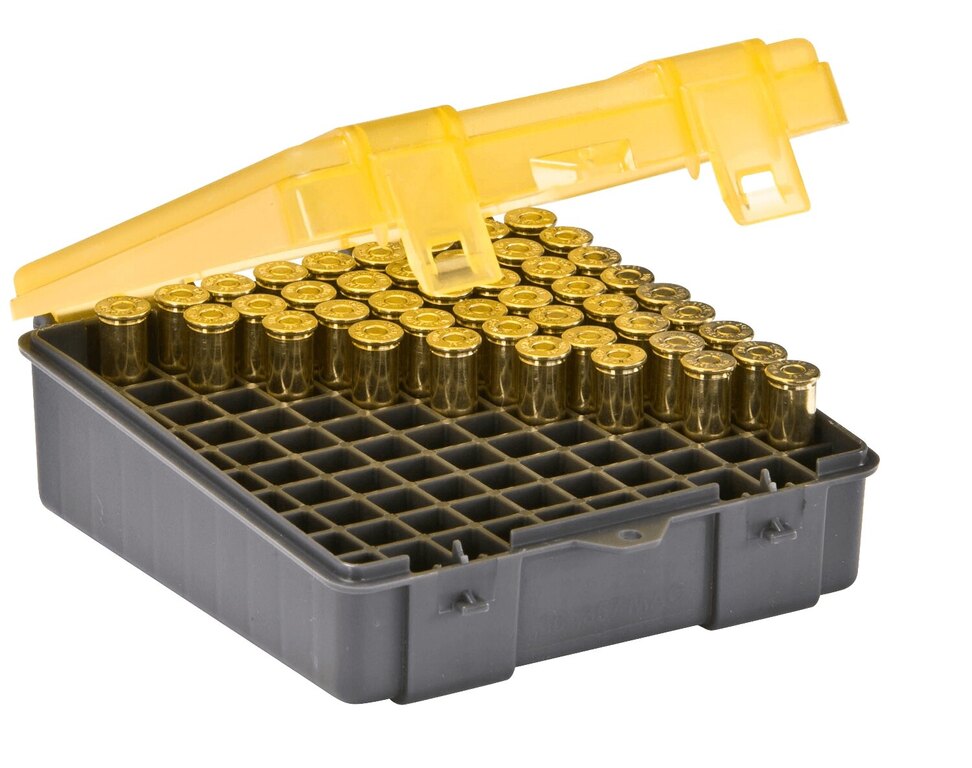 Lőszerdoboz - 38 Special Plano Molding® USA - 100 db, sárga